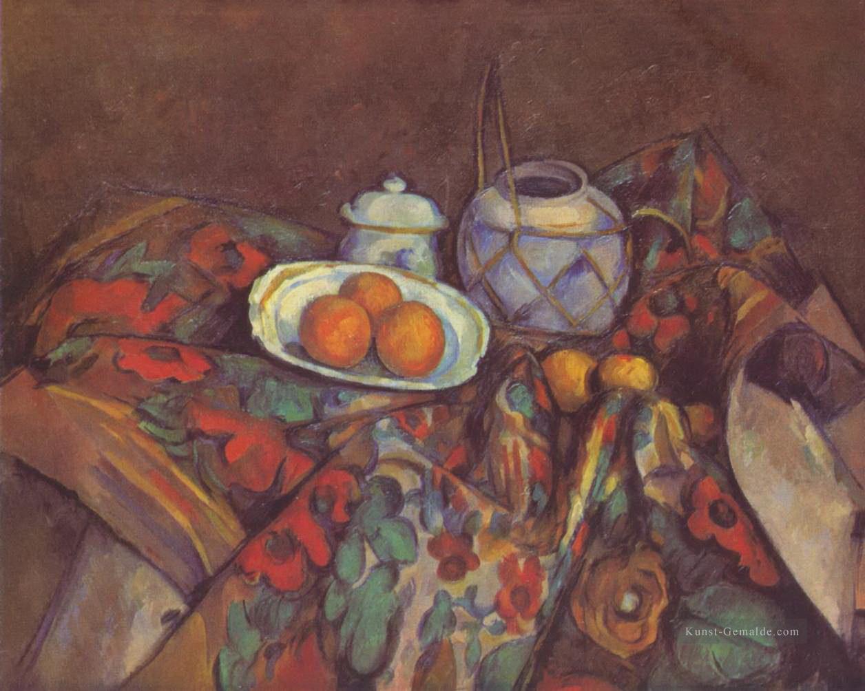 Stillleben mit Orangen Paul Cezanne Ölgemälde